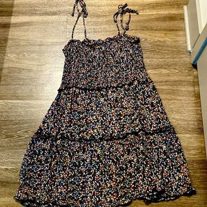 Floral spaghetti strap dress